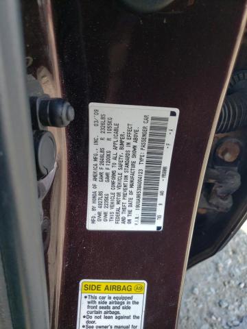 19UUA96539A004123 - 2009 ACURA TL BROWN photo 12