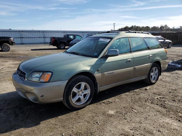 4S3BH806347608578 - 2004 SUBARU OUTBACK OUTBACK H6 3.0 LL BEAN TEAL photo 1