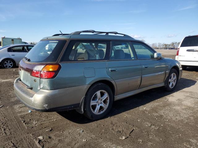 4S3BH806347608578 - 2004 SUBARU OUTBACK OUTBACK H6 3.0 LL BEAN TEAL photo 3