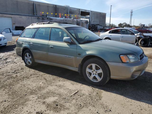 4S3BH806347608578 - 2004 SUBARU OUTBACK OUTBACK H6 3.0 LL BEAN TEAL photo 4