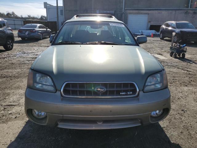 4S3BH806347608578 - 2004 SUBARU OUTBACK OUTBACK H6 3.0 LL BEAN TEAL photo 5