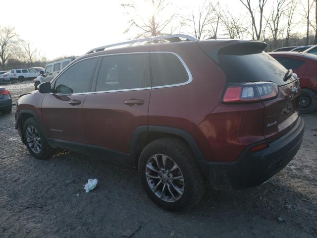 1C4PJMLN4KD167760 - 2019 JEEP CHEROKEE LATITUDE PLUS MAROON photo 2