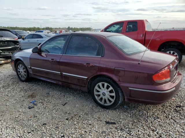 KMHWF35H15A143920 - 2005 HYUNDAI SONATA GLS BURGUNDY photo 2