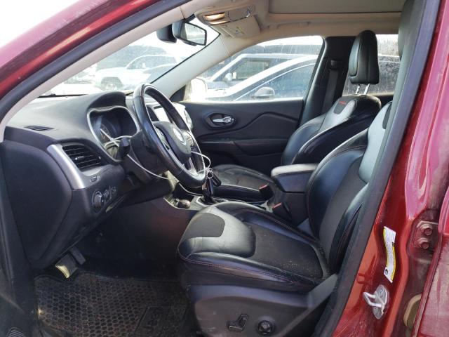 1C4PJMBS7FW662309 - 2015 JEEP CHEROKEE TRAILHAWK 栗色 照片 7