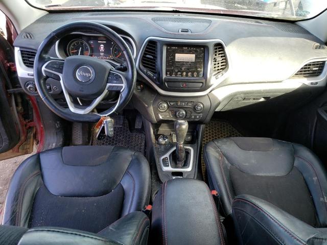 1C4PJMBS7FW662309 - 2015 JEEP CHEROKEE TRAILHAWK 栗色 照片 8