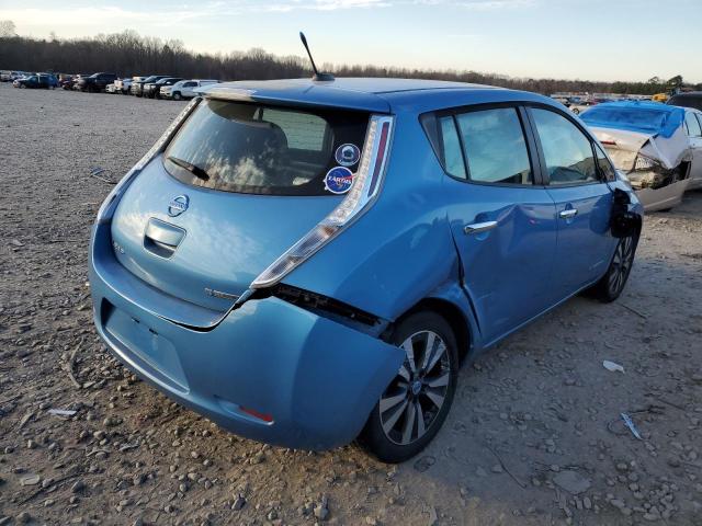 1N4AZ0CP7DC411781 - 2013 NISSAN LEAF S BLUE photo 3