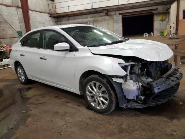 3N1AB7AP1JY246777 - 2018 NISSAN SENTRA S WHITE photo 4