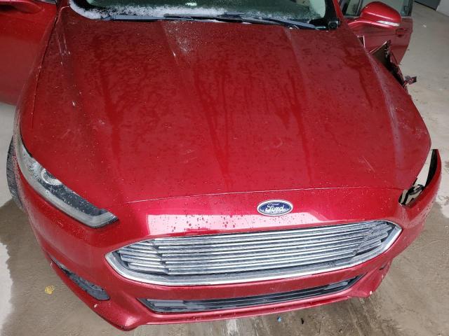 3FA6P0HD5ER251820 - 2014 FORD FUSION SE MAROON photo 11