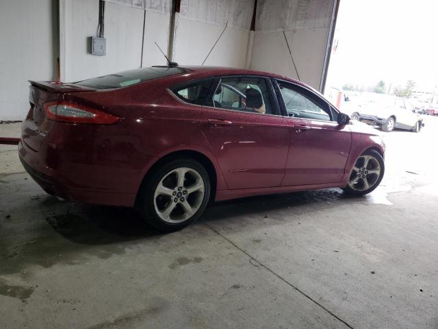 3FA6P0HD5ER251820 - 2014 FORD FUSION SE MAROON photo 3