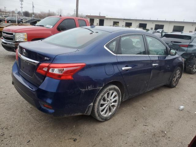 3N1AB7APXJL660721 - 2018 NISSAN SENTRA S BLUE photo 3