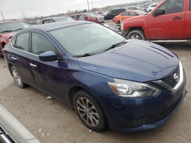 3N1AB7APXJL660721 - 2018 NISSAN SENTRA S BLUE photo 4