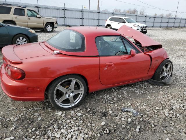 JM1NB354150413887 - 2005 MAZDA MX-5 MIATA SPEED RED photo 3