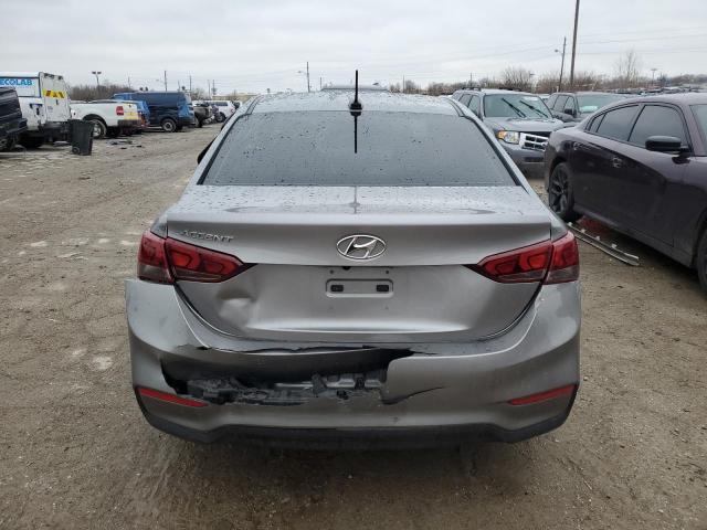 3KPC24A63ME152935 - 2021 HYUNDAI ACCENT SE GRAY photo 6