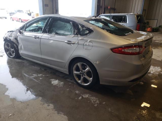 1FA6P0H78E5386254 - 2014 FORD FUSION SE SILVER photo 2