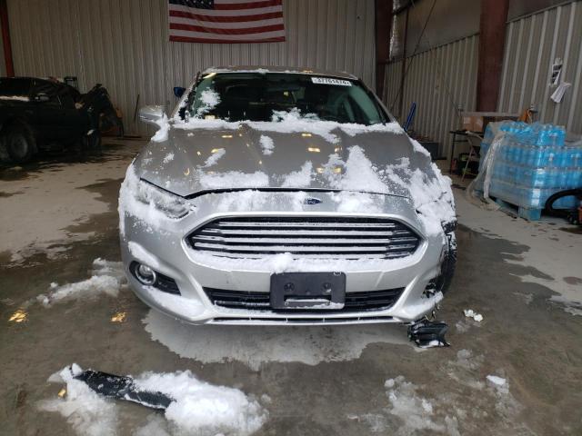 1FA6P0H78E5386254 - 2014 FORD FUSION SE SILVER photo 5