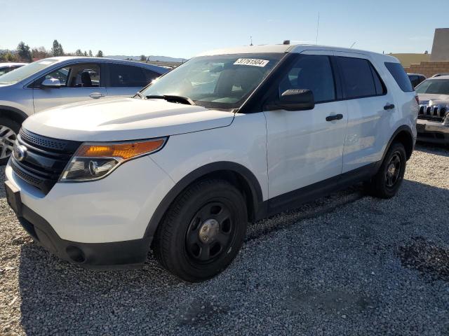 1FM5K8AR2FGB42793 - 2015 FORD EXPLORER POLICE INTERCEPTOR WHITE photo 1