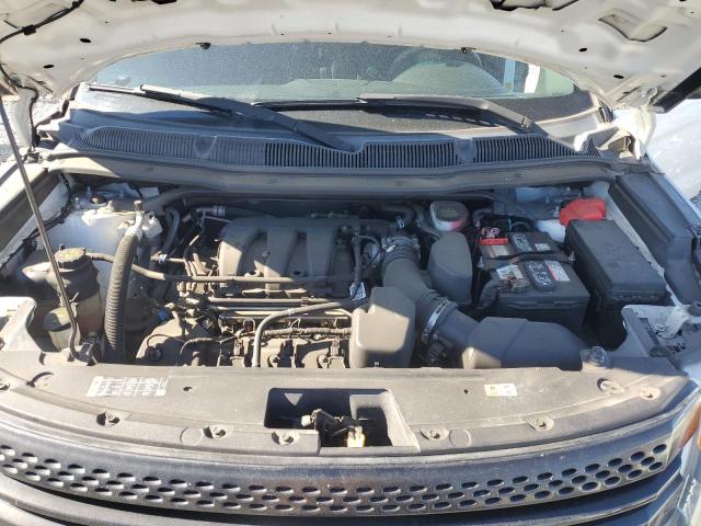 1FM5K8AR2FGB42793 - 2015 FORD EXPLORER POLICE INTERCEPTOR أبيض صورة 12