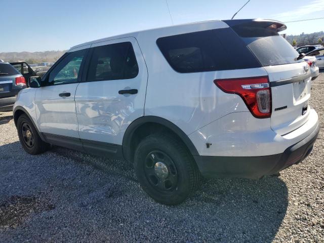 1FM5K8AR2FGB42793 - 2015 FORD EXPLORER POLICE INTERCEPTOR WHITE photo 2