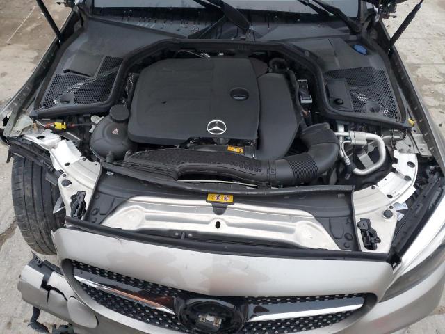 WDDWF8DB6LR526867 - 2020 MERCEDES-BENZ C 300 GRAY photo 11