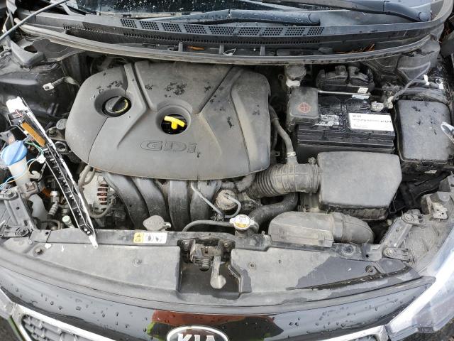 KNAFZ4A83G5528055 - 2016 KIA FORTE EX BLACK photo 11