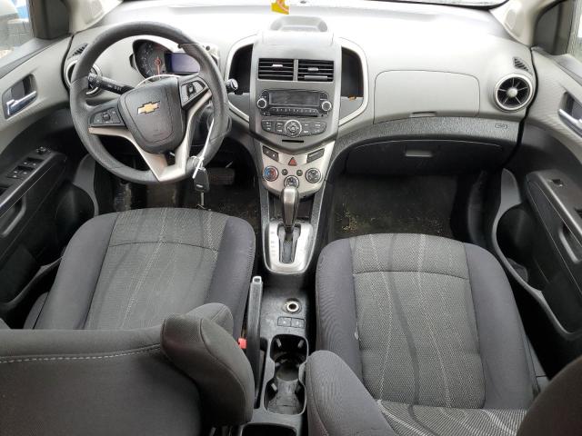 1G1JC6SH2D4189906 - 2013 CHEVROLET SONIC LT SILVER photo 8