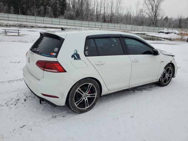 3VW447AU7JM283489 - 2018 VOLKSWAGEN GTI S/SE WHITE photo 3