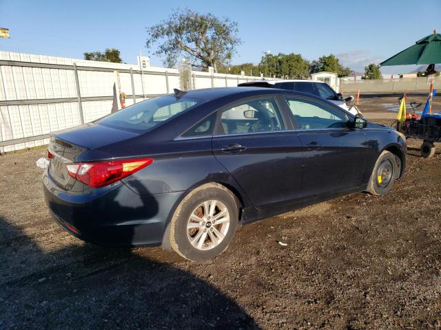 5NPEB4AC3BH129372 - 2011 HYUNDAI SONATA GLS BLACK photo 3