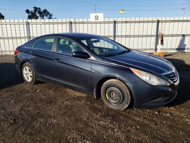 5NPEB4AC3BH129372 - 2011 HYUNDAI SONATA GLS BLACK photo 4