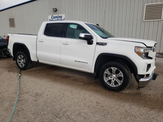 3GTU9BED9MG231155 - 2021 GMC SIERRA K1500 SLE WHITE photo 4