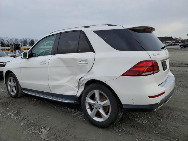 4JGDA5JB5HA896633 - 2017 MERCEDES-BENZ GLE 350 WHITE photo 2