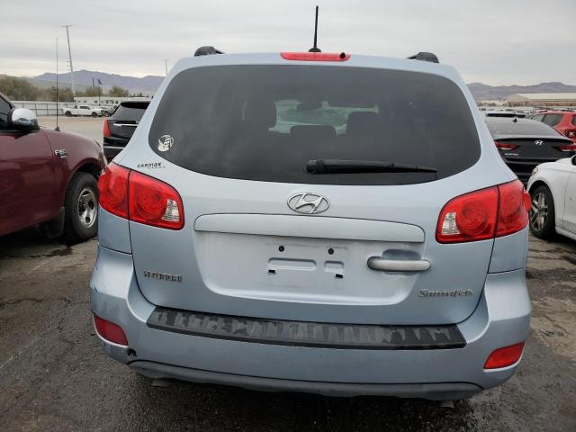 5NMSG13D98H226669 - 2008 HYUNDAI SANTA FE GLS BLUE photo 6