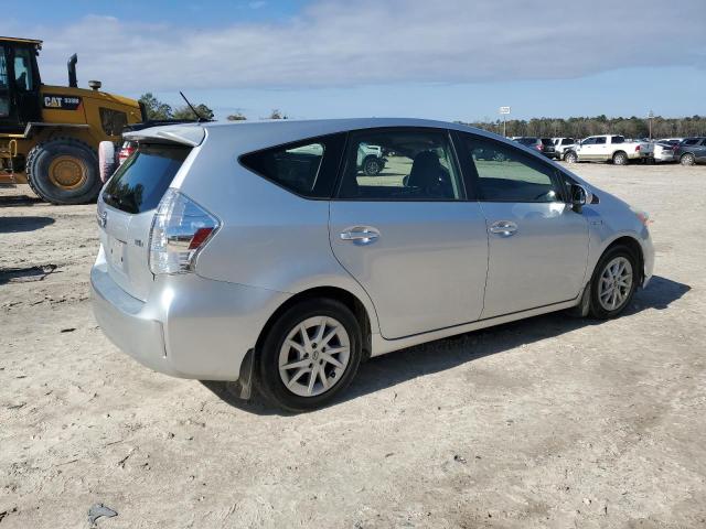 JTDZN3EU2D3195237 - 2013 TOYOTA PRIUS V SILVER photo 3