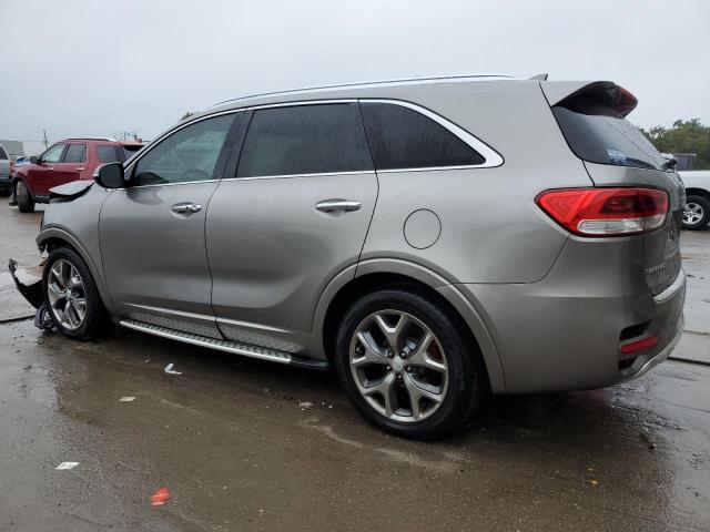 5XYPK4A5XGG173524 - 2016 KIA SORENTO SX GRAY photo 2