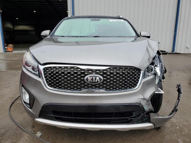 5XYPK4A5XGG173524 - 2016 KIA SORENTO SX GRAY photo 5