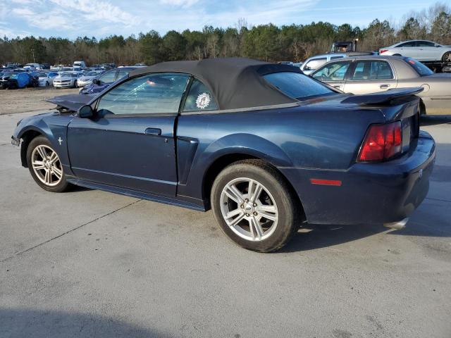 1FAFP44471F165011 - 2001 FORD MUSTANG BLUE photo 2