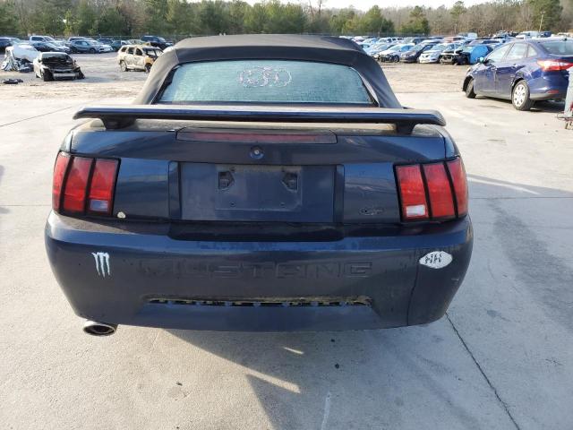 1FAFP44471F165011 - 2001 FORD MUSTANG BLUE photo 6