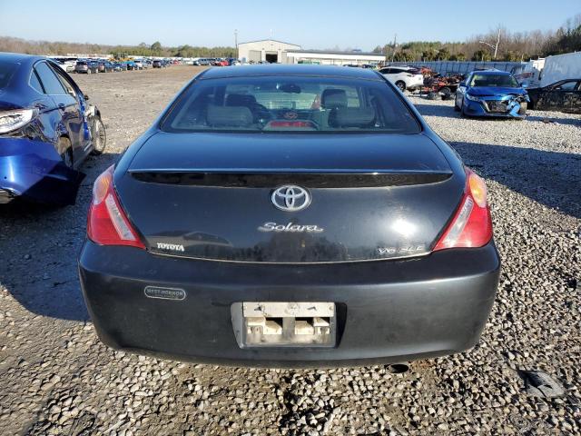 4T1CA38P25U059253 - 2005 TOYOTA CAMRY SOLA SE BLACK photo 6