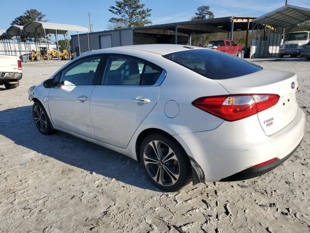 KNAFX4A81E5084905 - 2014 KIA FORTE EX WHITE photo 2