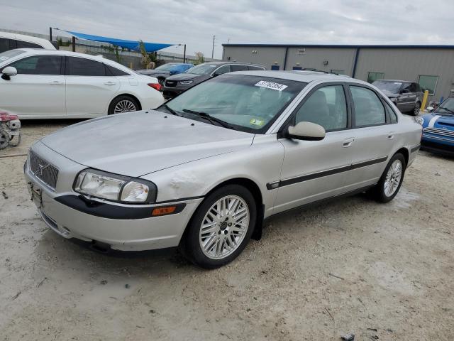 YV1TS91D921253080 - 2002 VOLVO S80 T6 TURBO SILVER photo 1