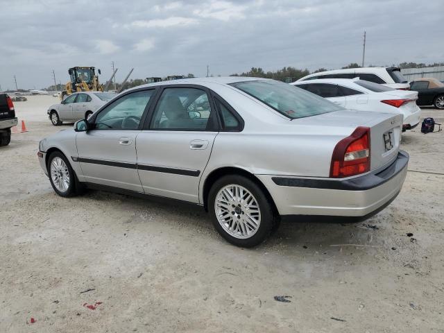 YV1TS91D921253080 - 2002 VOLVO S80 T6 TURBO SILVER photo 2