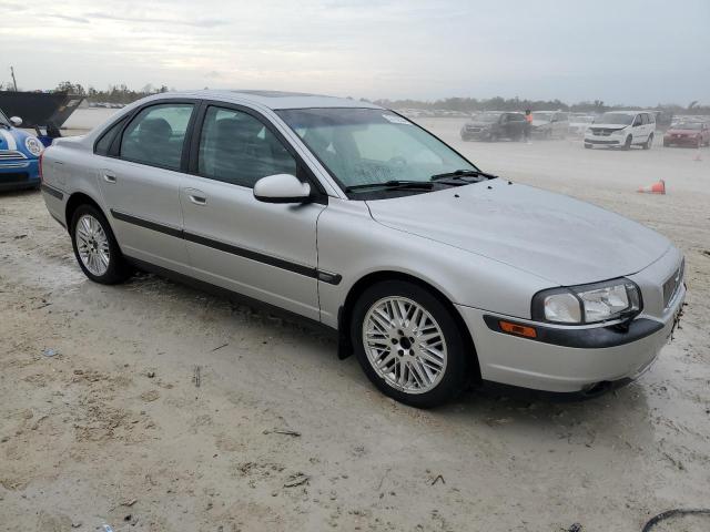 YV1TS91D921253080 - 2002 VOLVO S80 T6 TURBO SILVER photo 4