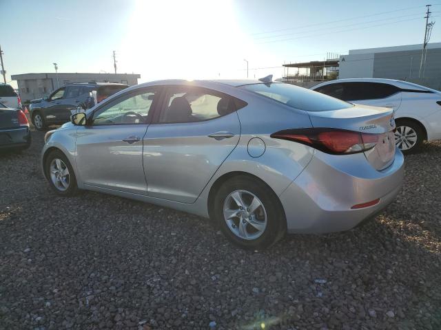 5NPDH4AE4FH557694 - 2015 HYUNDAI ELANTRA SE GRAY photo 2