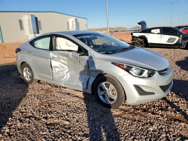 5NPDH4AE4FH557694 - 2015 HYUNDAI ELANTRA SE GRAY photo 4