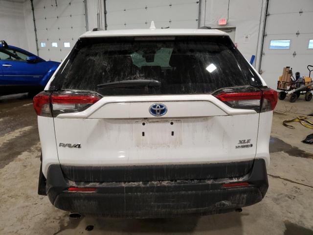 4T3RWRFV9NU073125 - 2022 TOYOTA RAV4 XLE WHITE photo 6