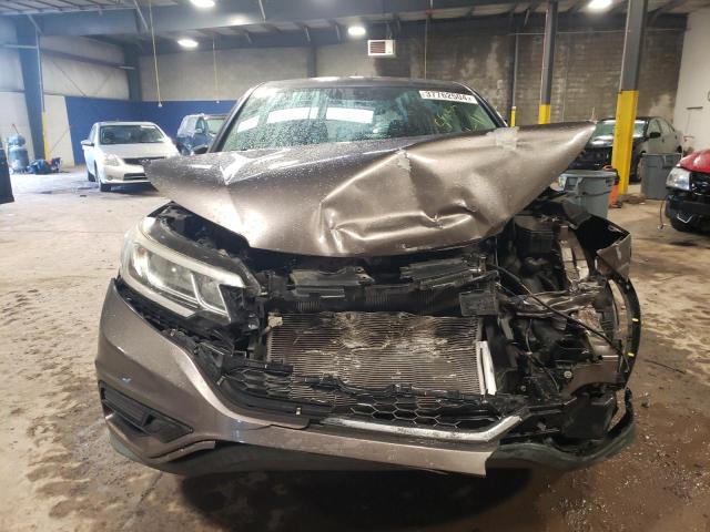 5J6RM4H39FL005278 - 2015 HONDA CR-V LX SILVER photo 5