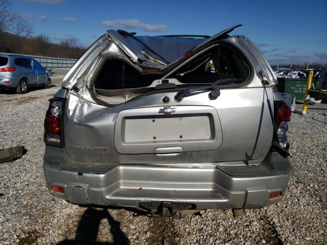 1GNDS13S052276129 - 2005 CHEVROLET TRAILBLAZE LS SILVER photo 6