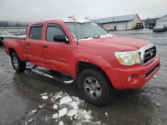 5TEMU52N86Z187783 - 2006 TOYOTA TACOMA DOUBLE CAB LONG BED RED photo 4