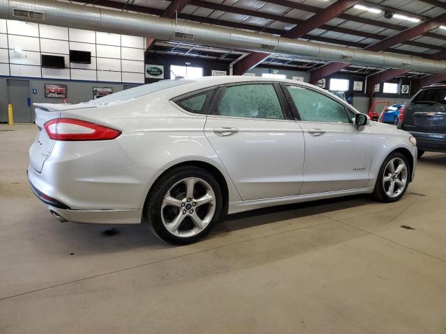 3FA6P0LU0DR374401 - 2013 FORD FUSION SE HYBRID SILVER photo 3