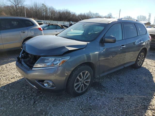 5N1AR2MN8FC632968 - 2015 NISSAN PATHFINDER S GRAY photo 1