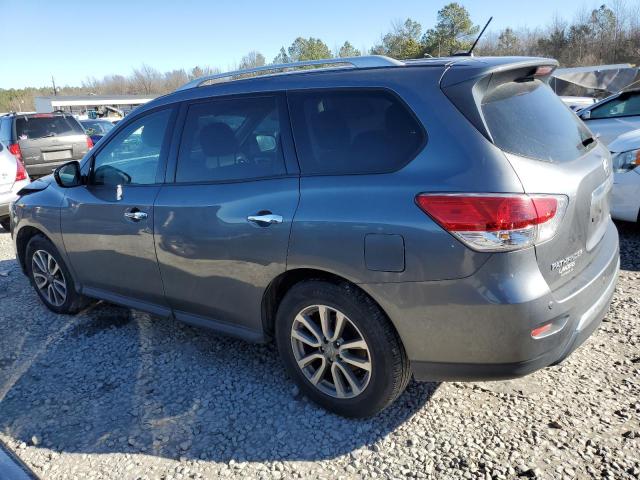 5N1AR2MN8FC632968 - 2015 NISSAN PATHFINDER S GRAY photo 2